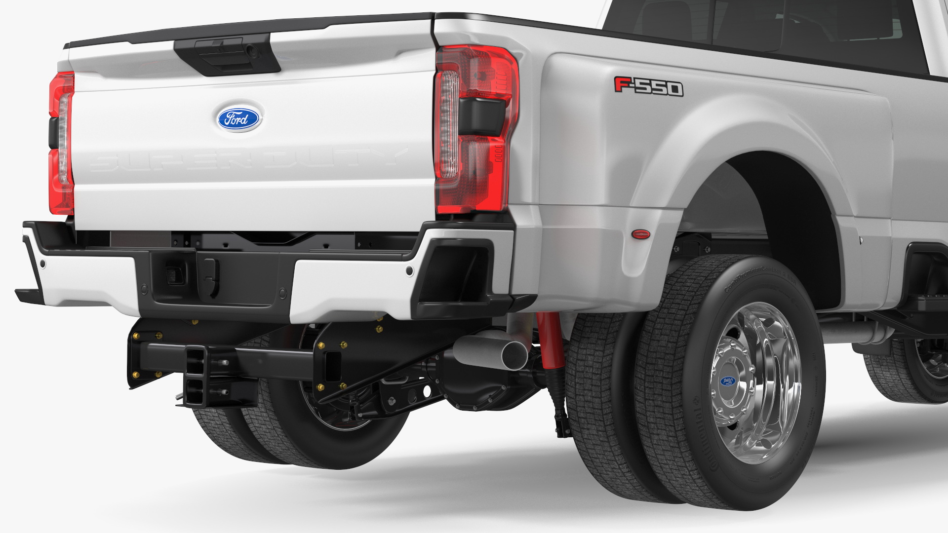 3D Ford Super Duty F-550 Lariat 2023 Truck Rigged