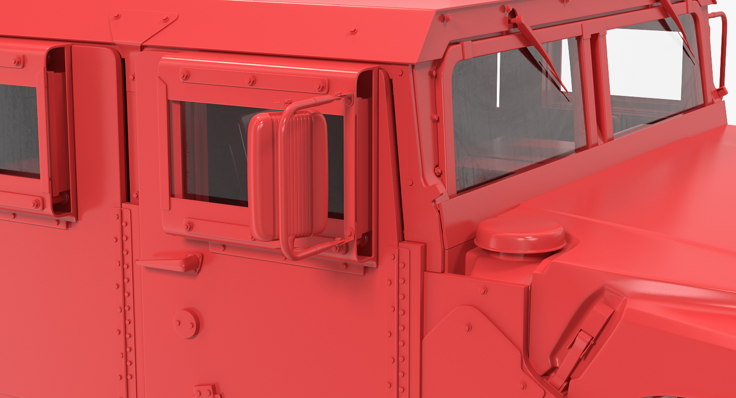 Humvee M1151 Rigged Camo 3D model