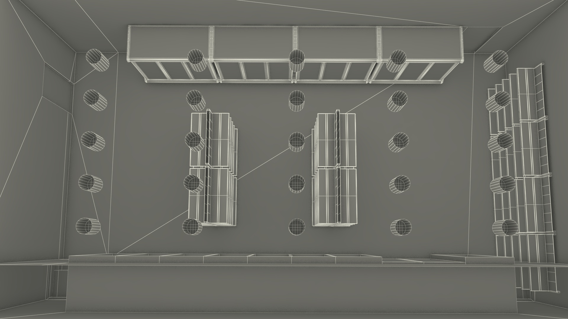 3D model Filling Station