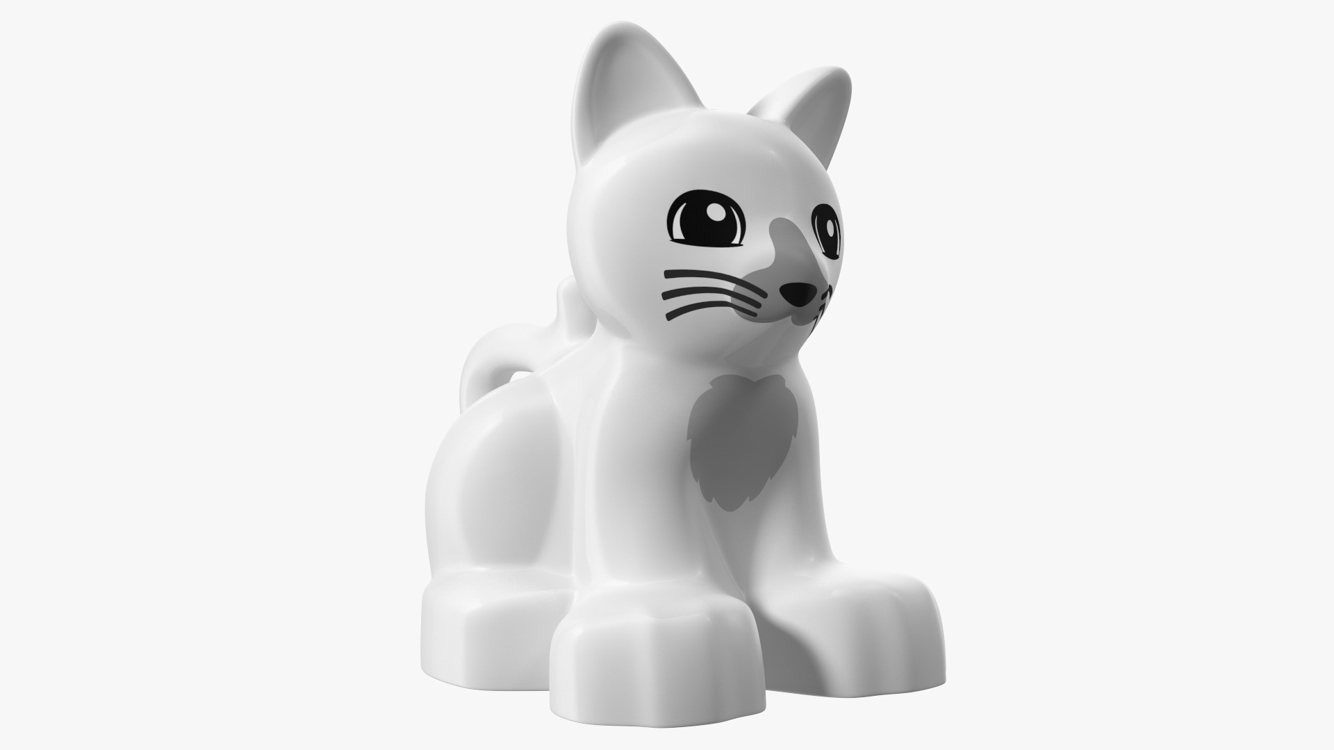 Lego Duplo Cat 3D model