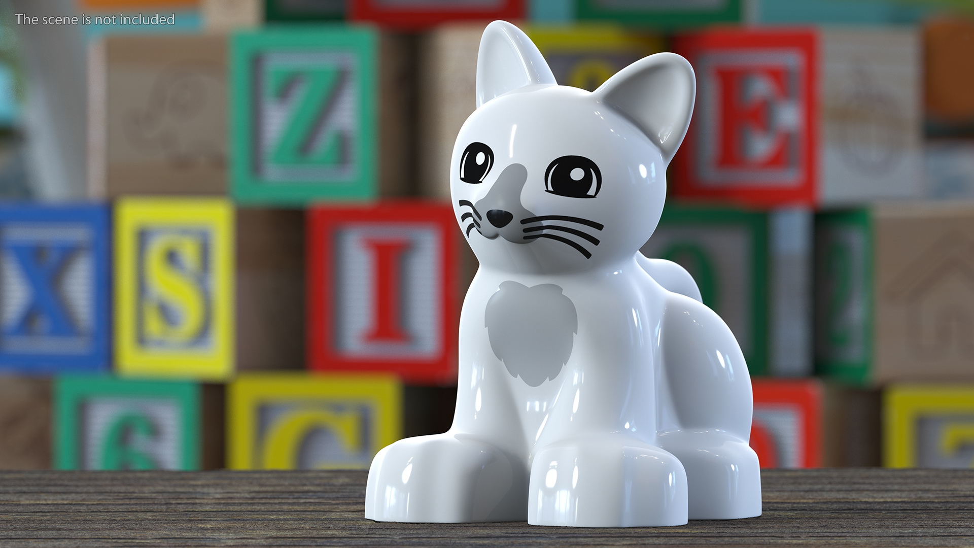 Lego Duplo Cat 3D model