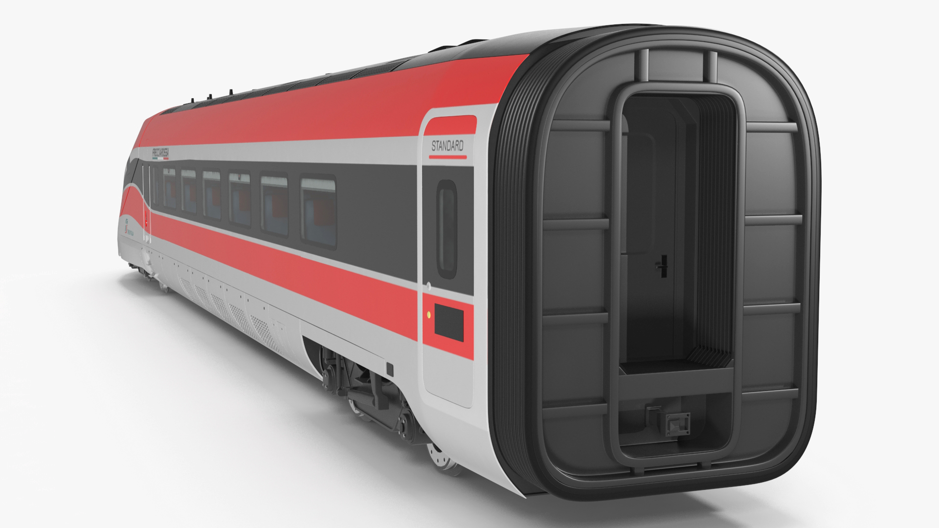 3D model ETR1000 High Speed Train Locomotive