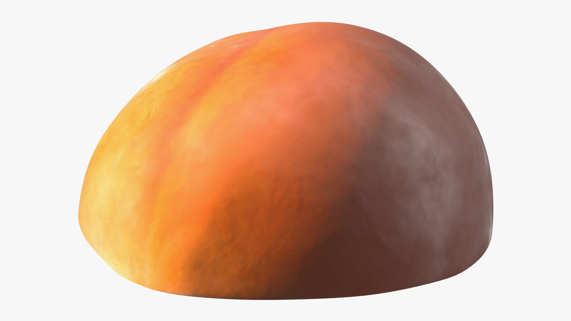 Papaya Half Fruit Orange 3D model