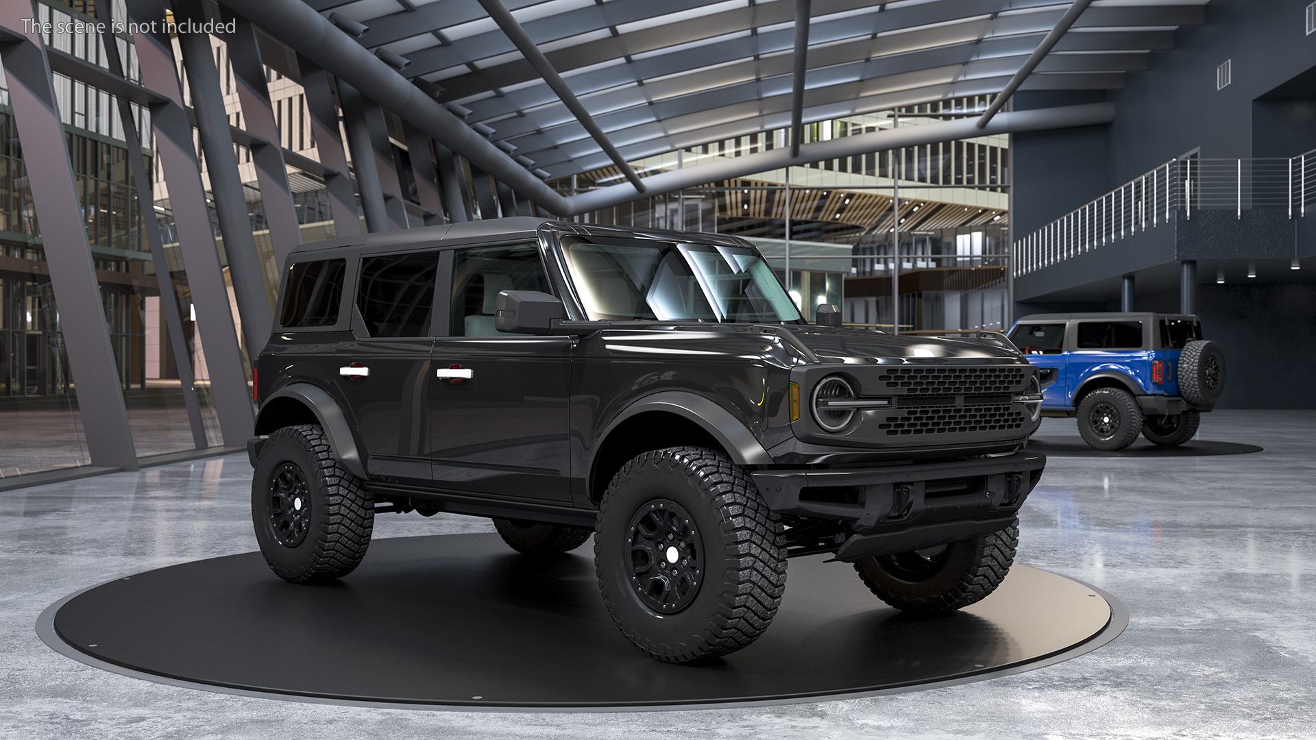 Four Door 4X4 SUV 3D