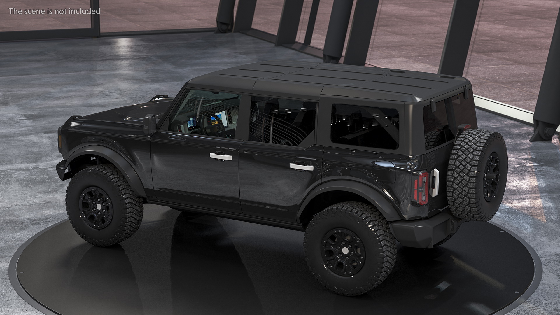 Four Door 4X4 SUV 3D