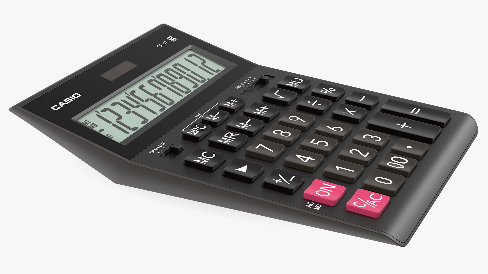 Casio GR-12 Calculator 3D