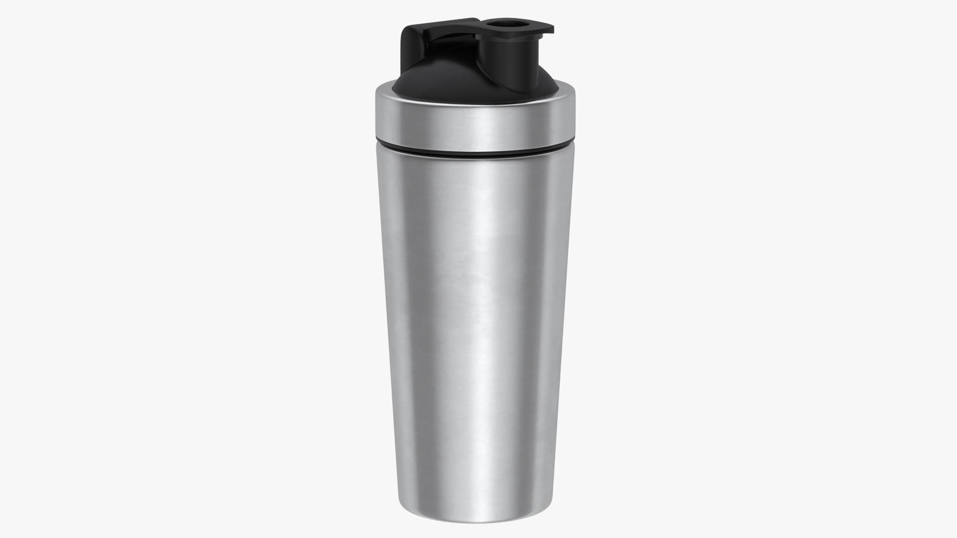 Stainless Steel Protein Shaker Bottle 3D