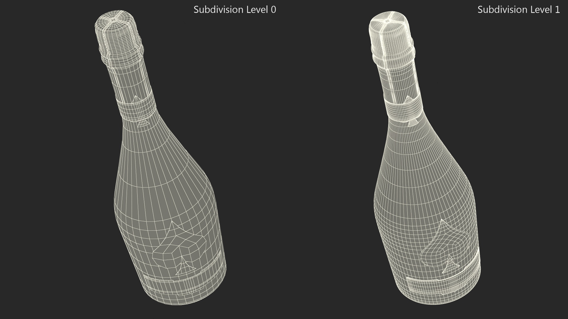 Armand de Brignac Brut Limited Edition Green 3D model