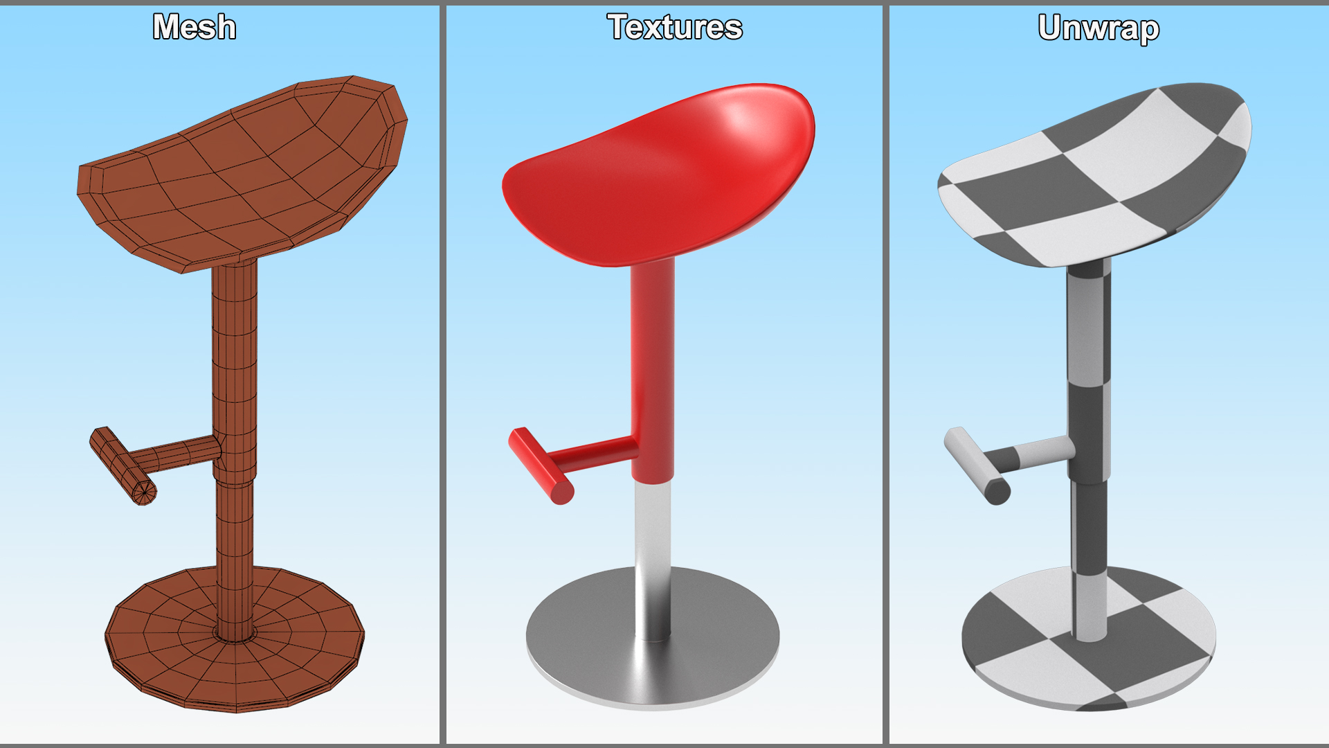 Club Seat 3D model