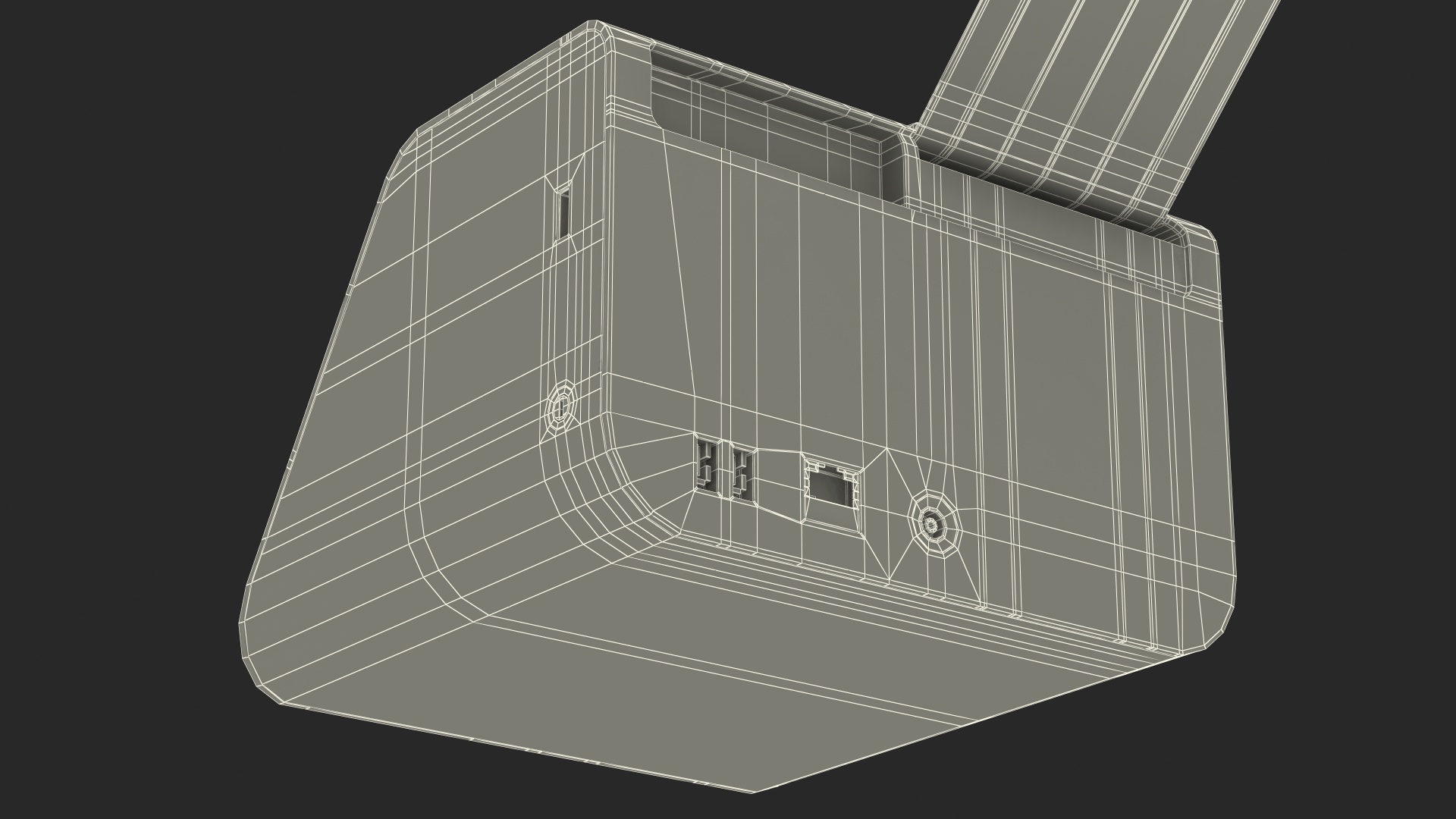 3D model COVID19 Sample Test Machine Conduct