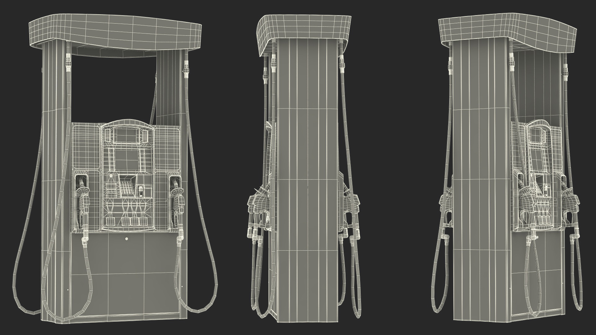 Gas Pump Pilot 3D model