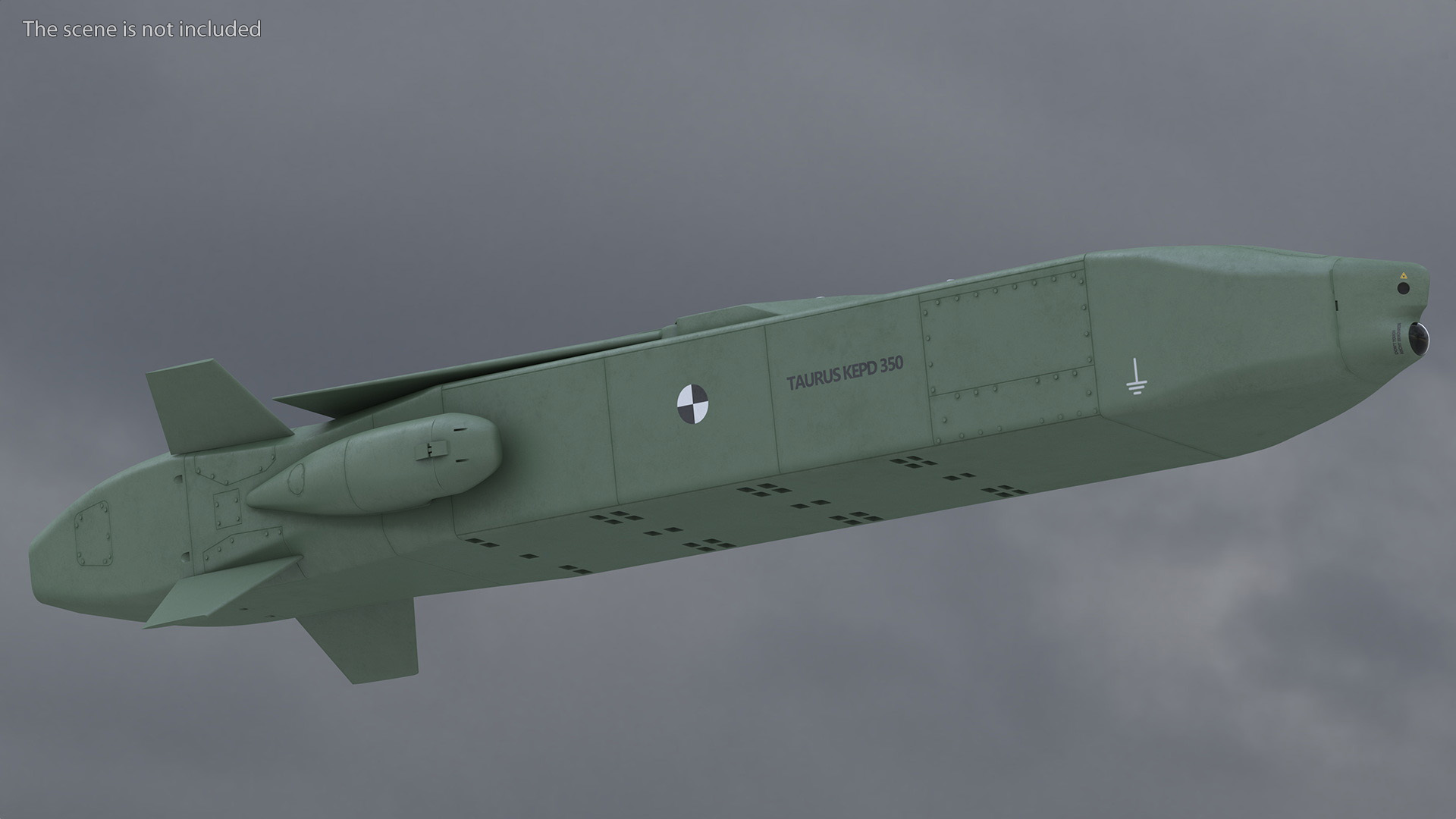 3D Taurus missile KEPD 350 model