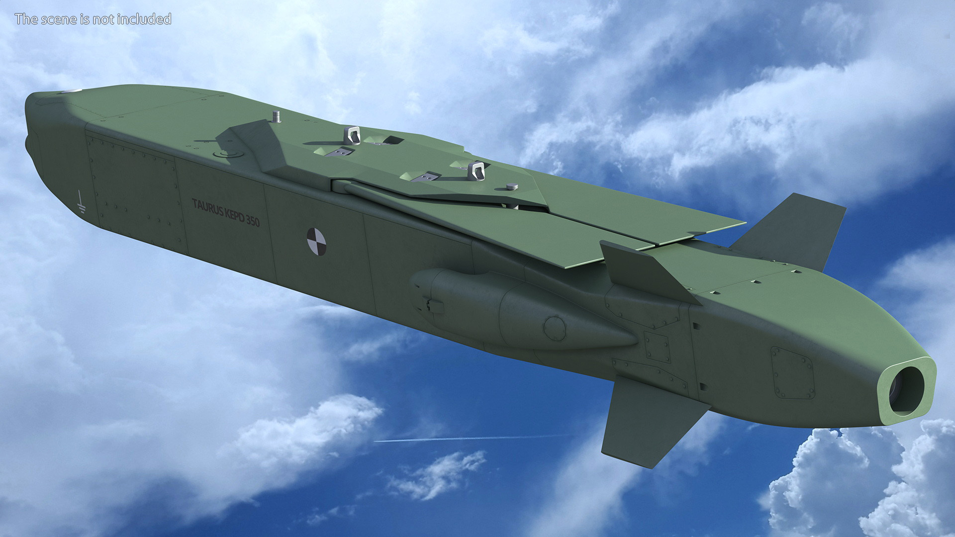 3D Taurus missile KEPD 350 model