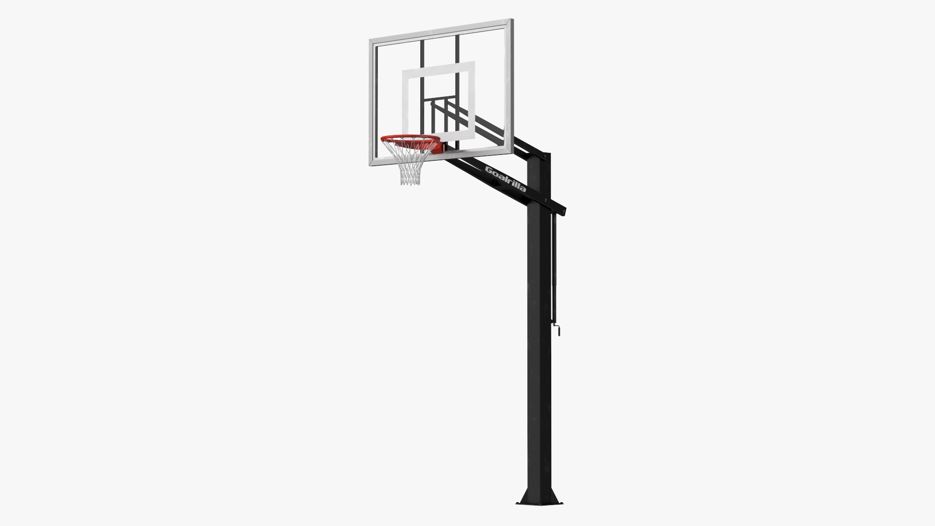 Outdoor Basketball Hoop Stand 3D model