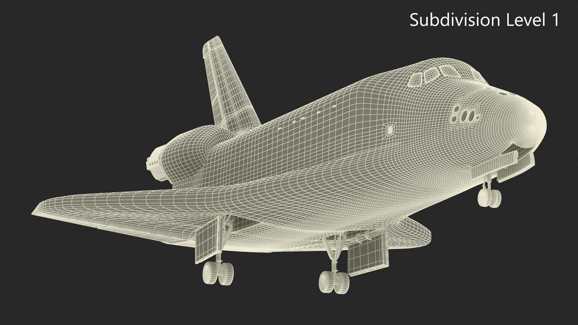 3D Nasa Space Shuttle Endeavour model