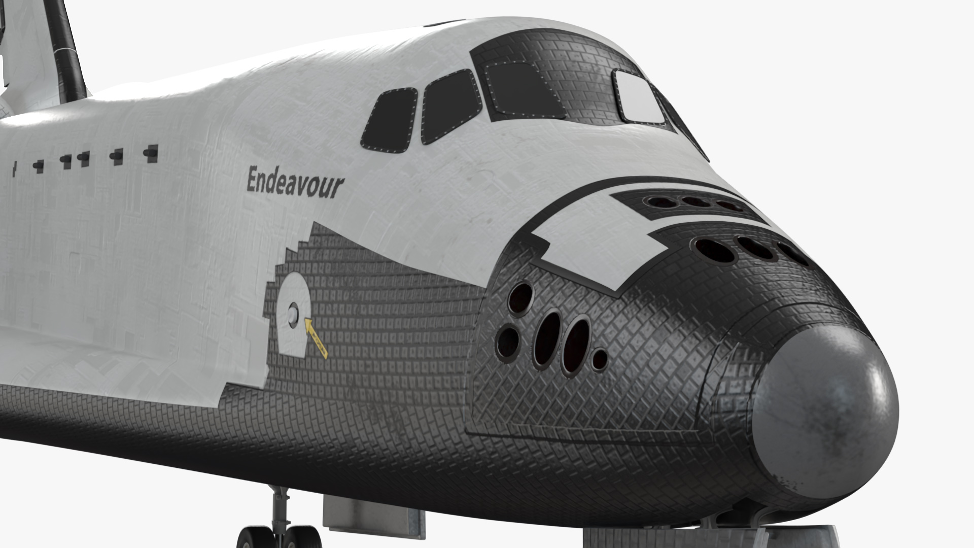 3D Nasa Space Shuttle Endeavour model