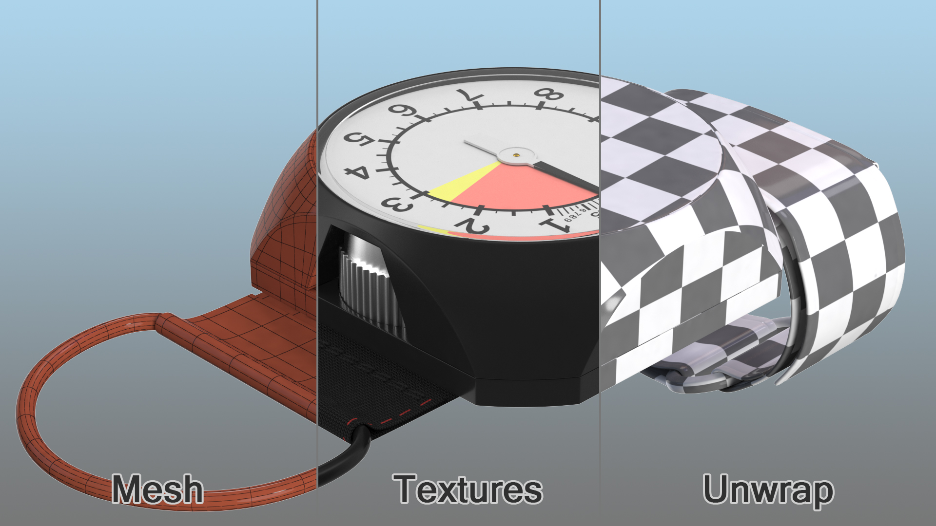 3D Analog Skydiving Altimeter