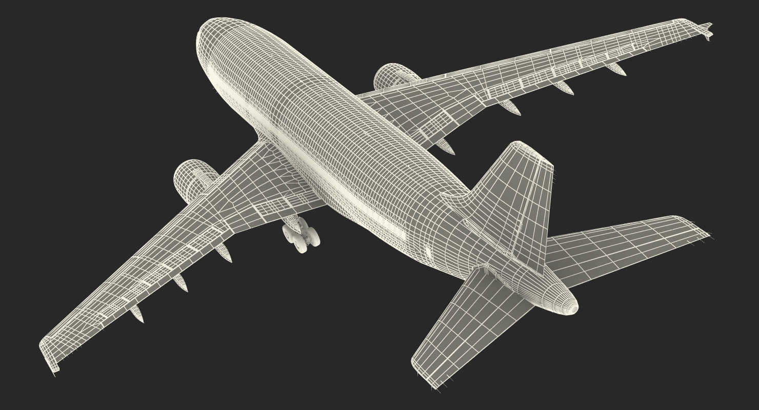 3D model Airbus A310 300