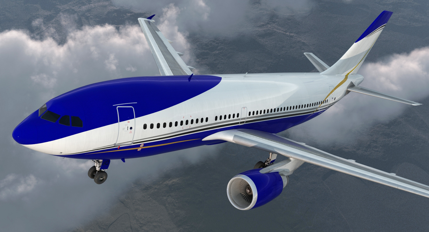 3D model Airbus A310 300