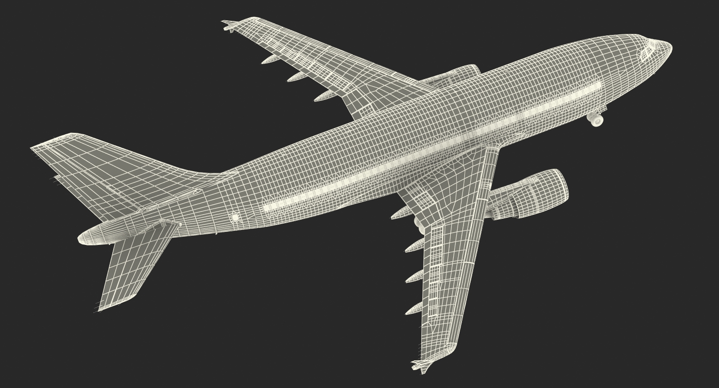 3D model Airbus A310 300