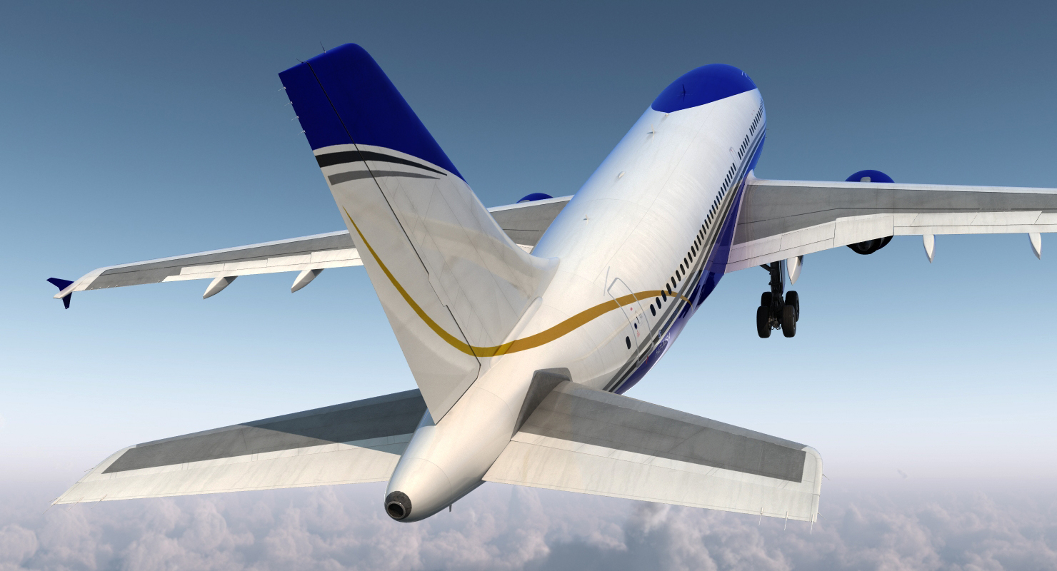 3D model Airbus A310 300