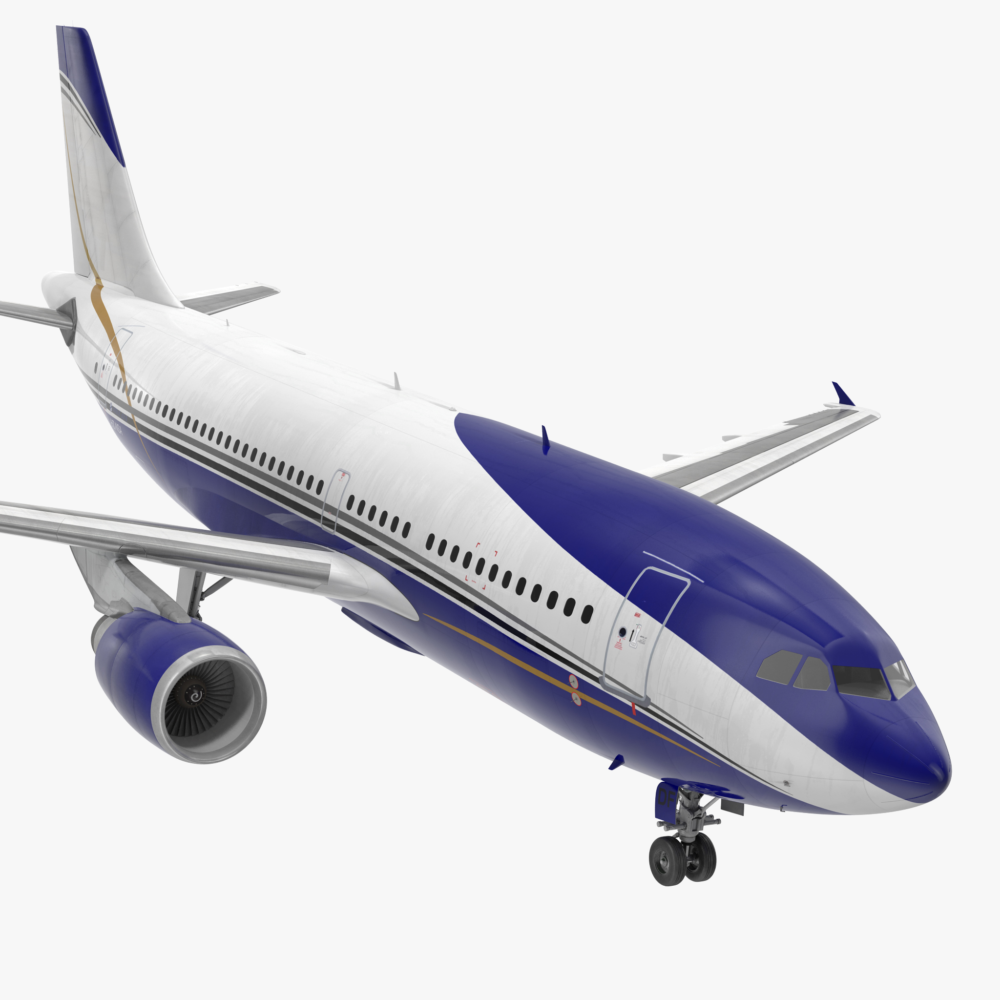 3D model Airbus A310 300