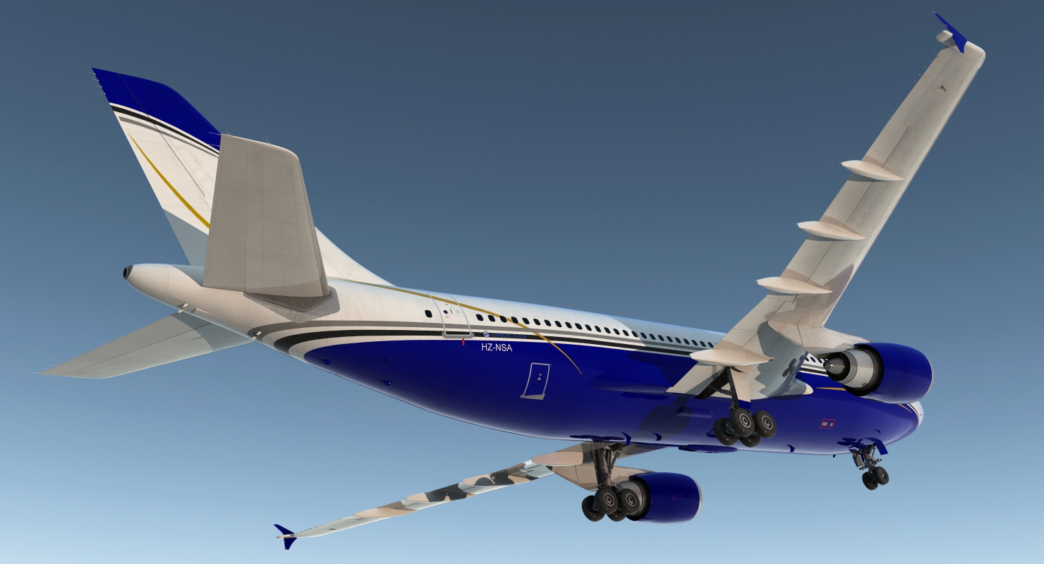 3D model Airbus A310 300