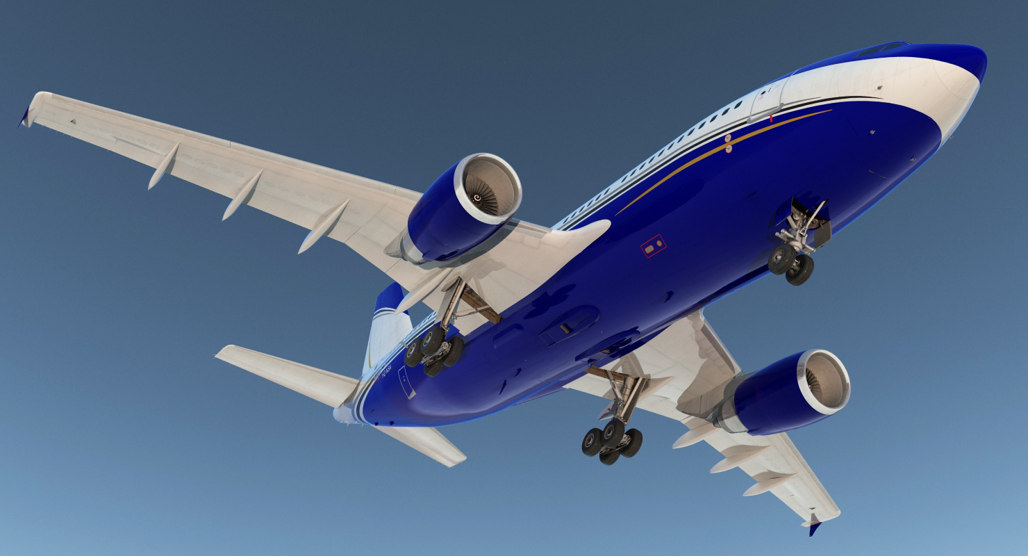 3D model Airbus A310 300