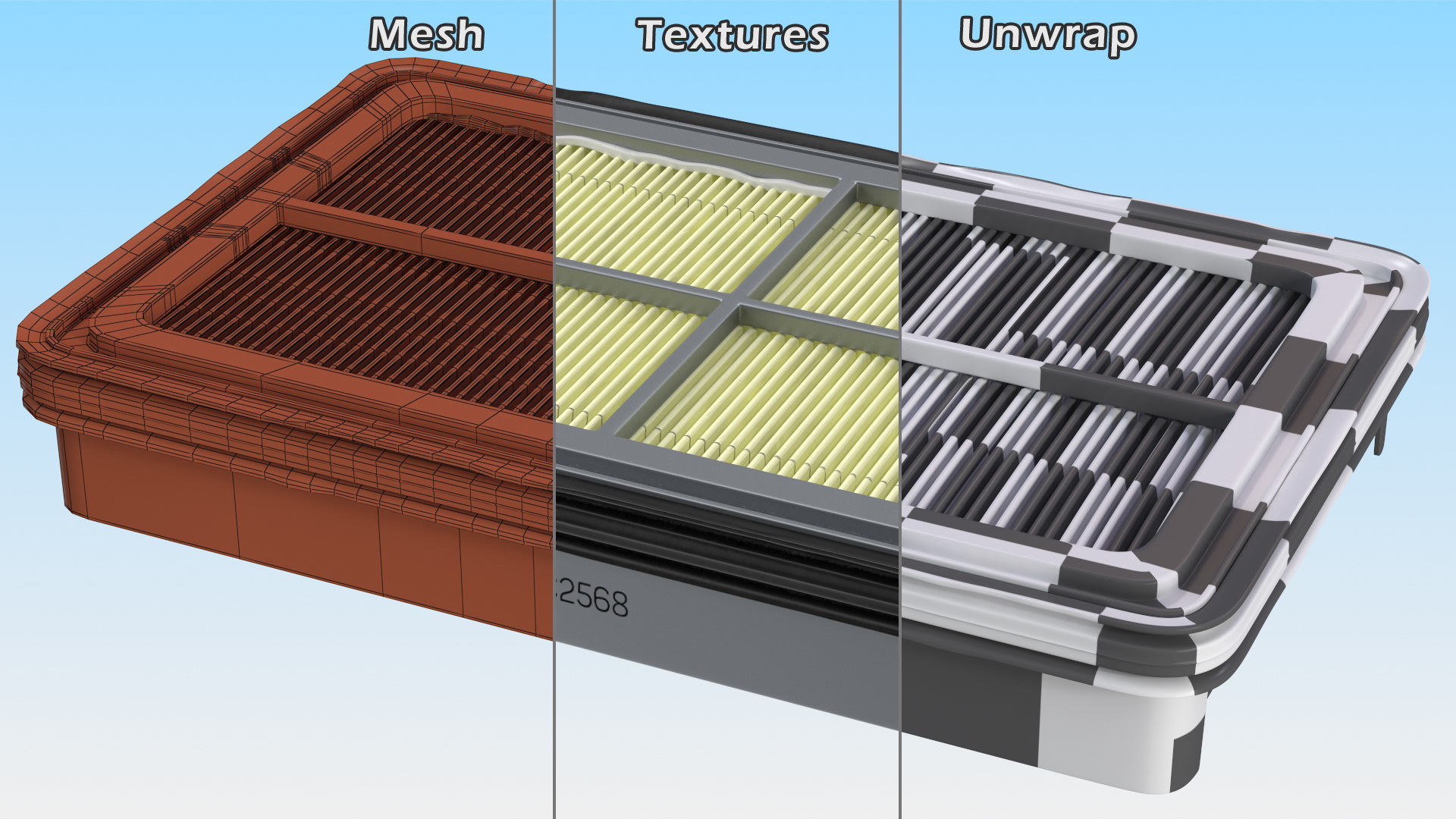 Mann Plastic Filter 3D model