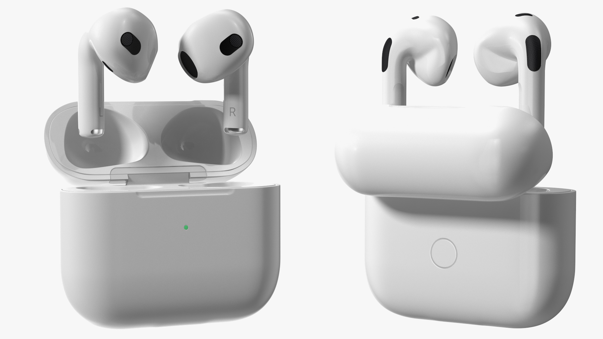 3D model Apple AirPods 3 with Case