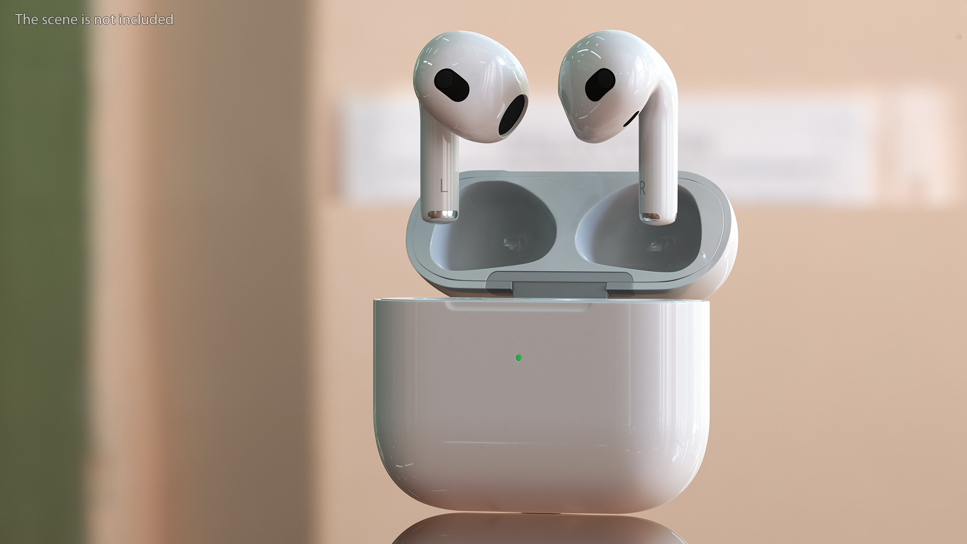 3D model Apple AirPods 3 with Case