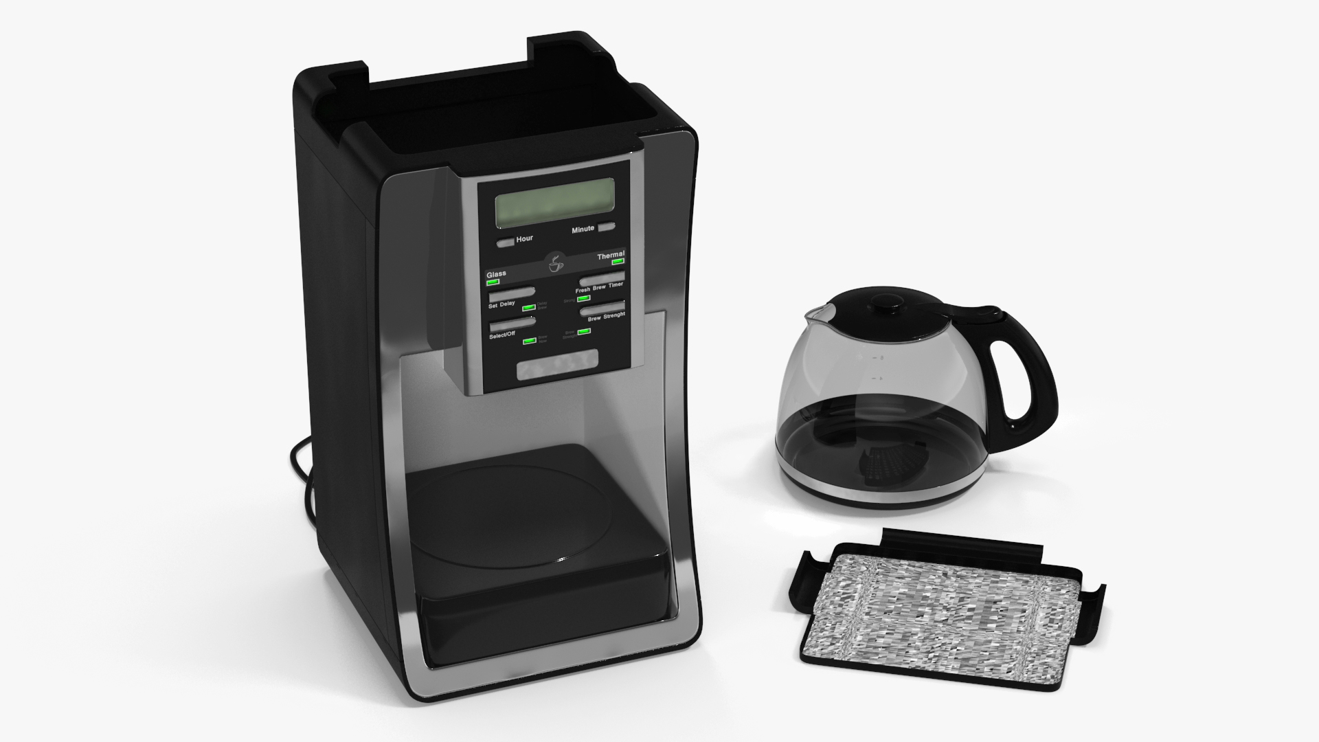 Drip Coffee Maker 3D