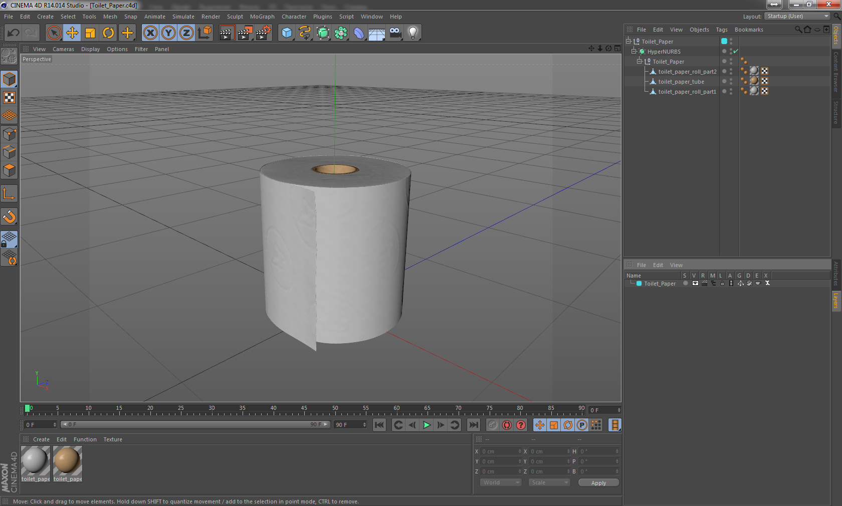 Toilet Paper 3D