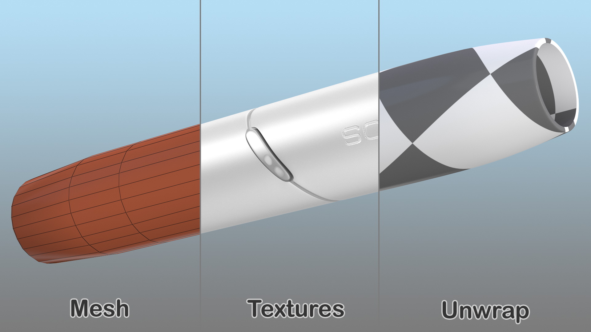 3D model Iqos Mouthpiece