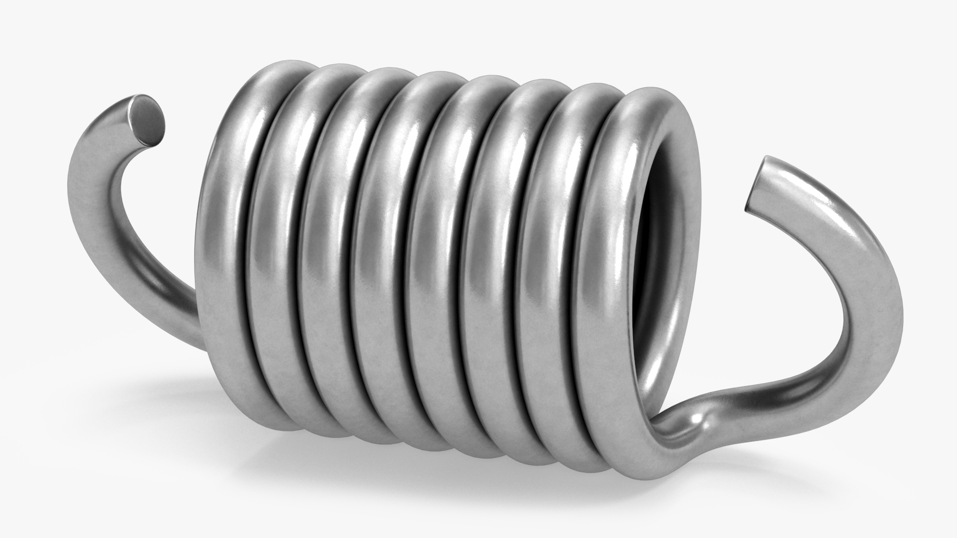 3D Thick Metal Spring model