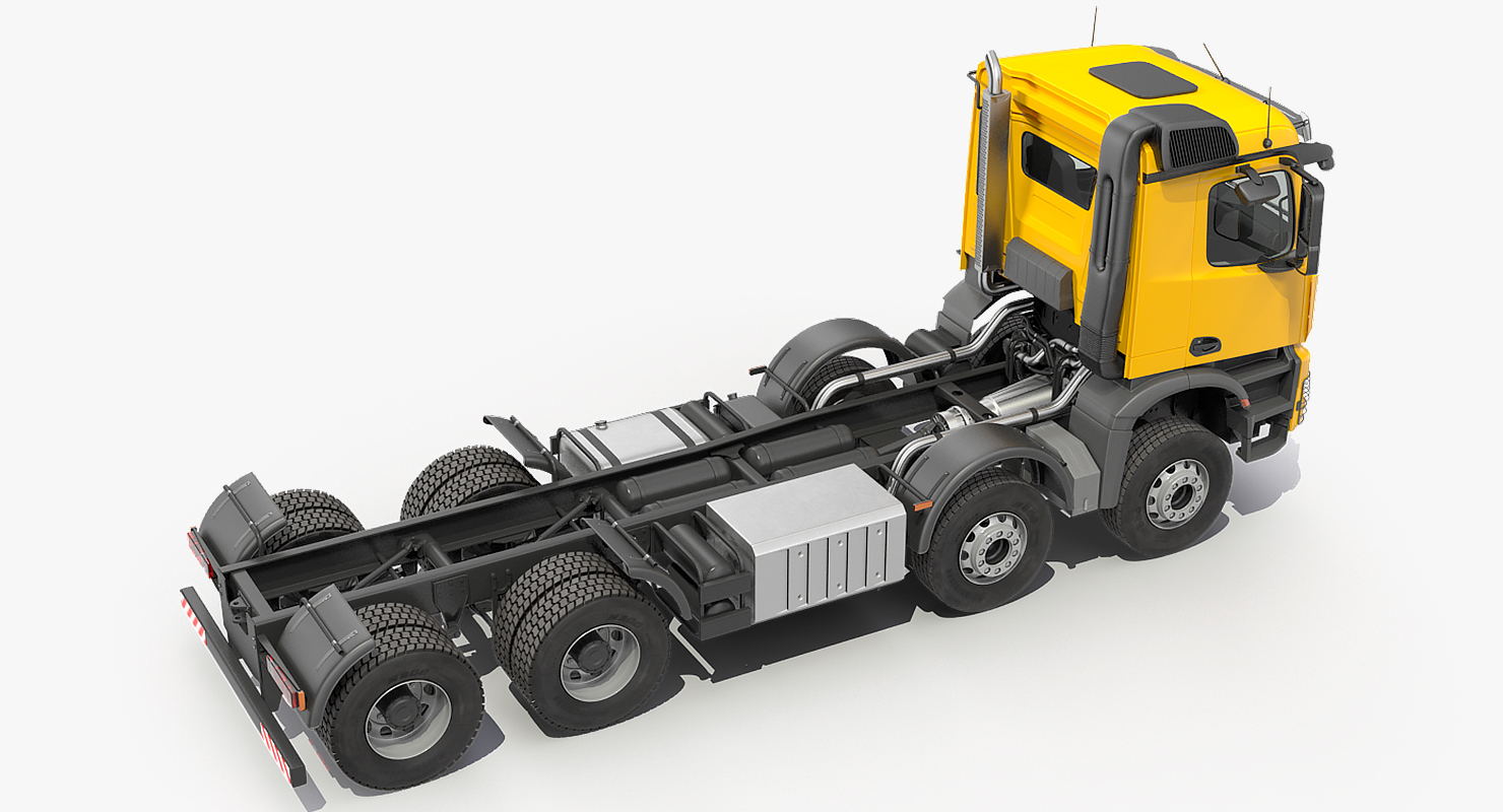 Mercedes Benz Arocs 8X8 Truck 3D model