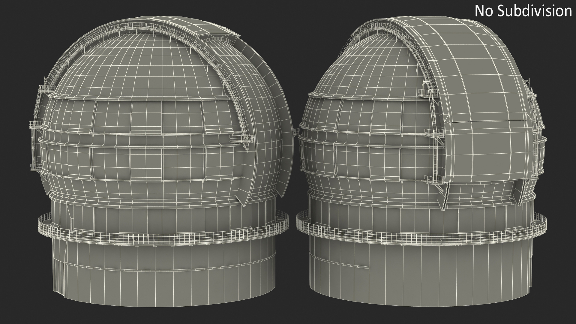 Astronomical Observatory Dome 3D model