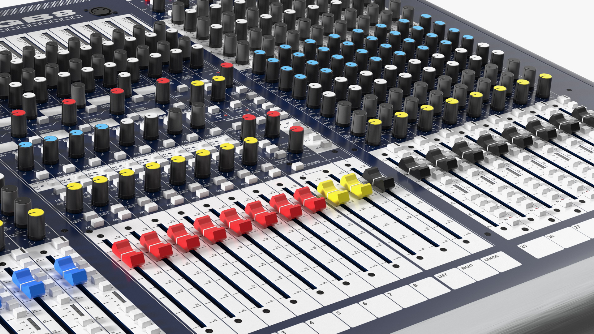 Professional Audio Mixer 3D model