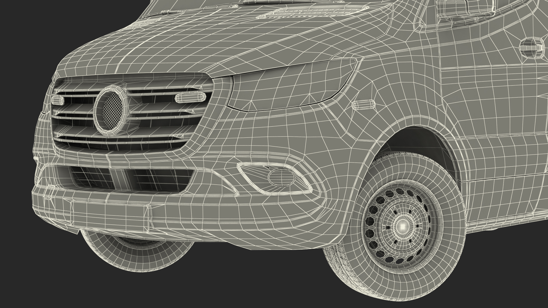 3D Paramedic Ambulance Rigged