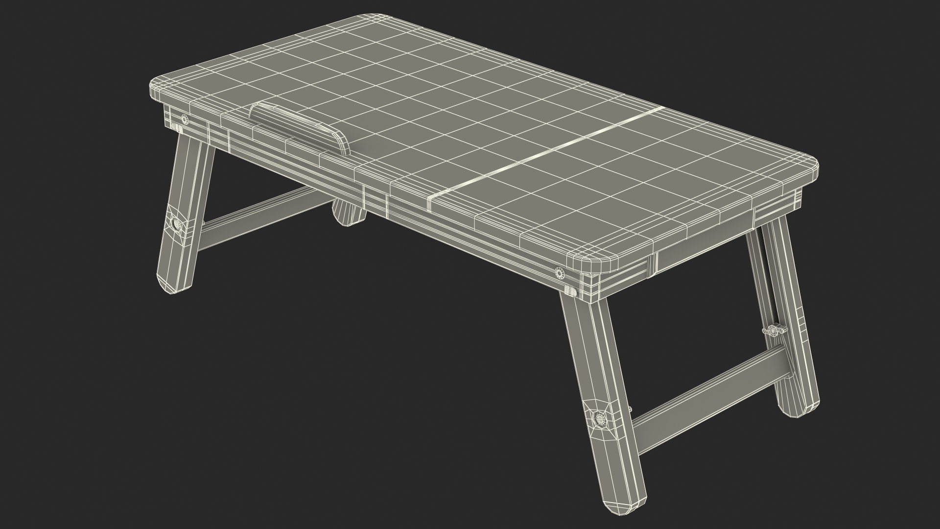 Laptop Desk Nnewvante Table Dark 3D