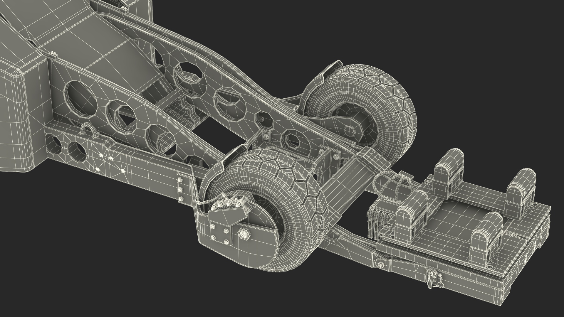 Ammunition Loading System Rigged 3D