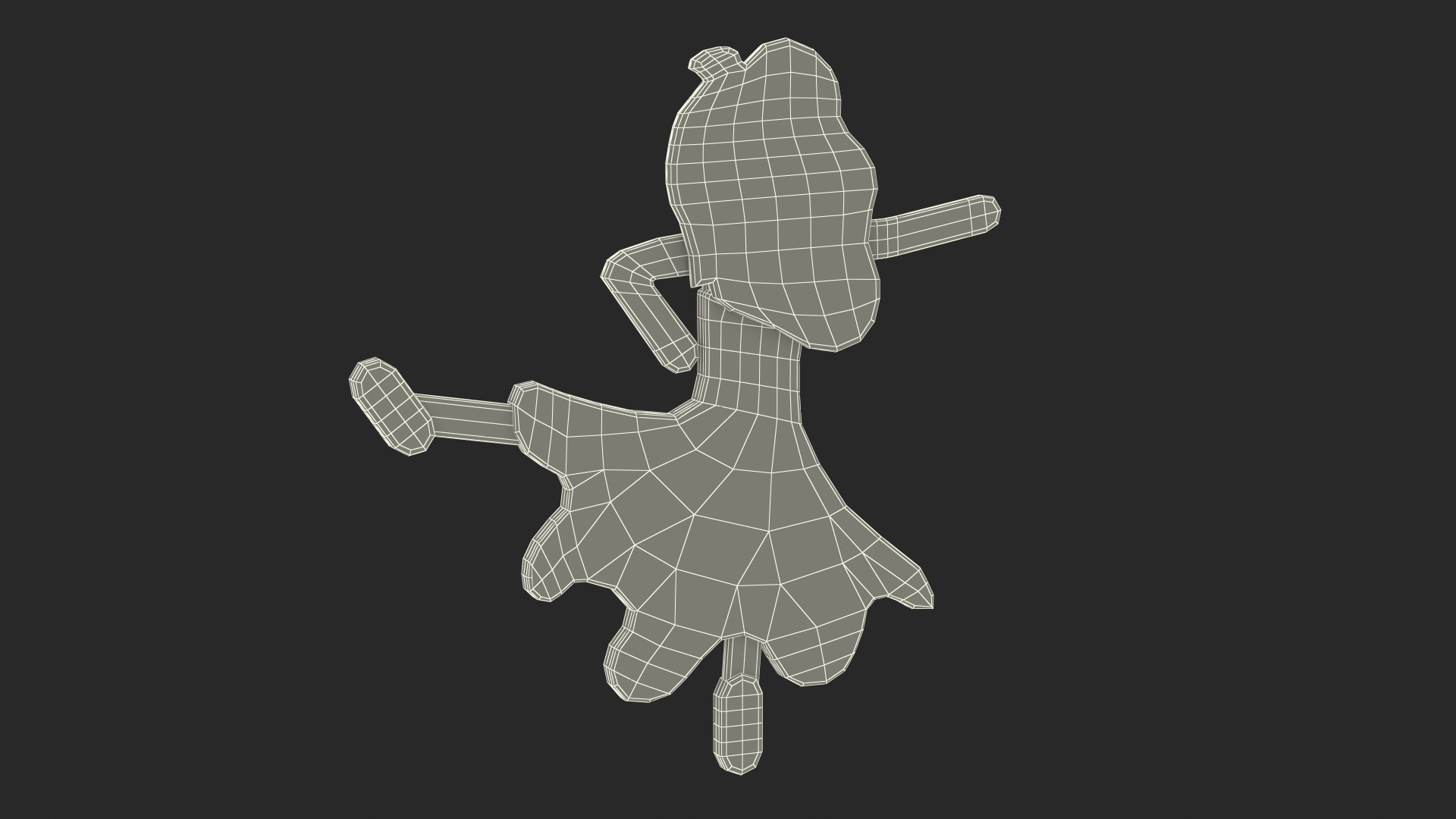 Woman Dancing Emoji 3D model