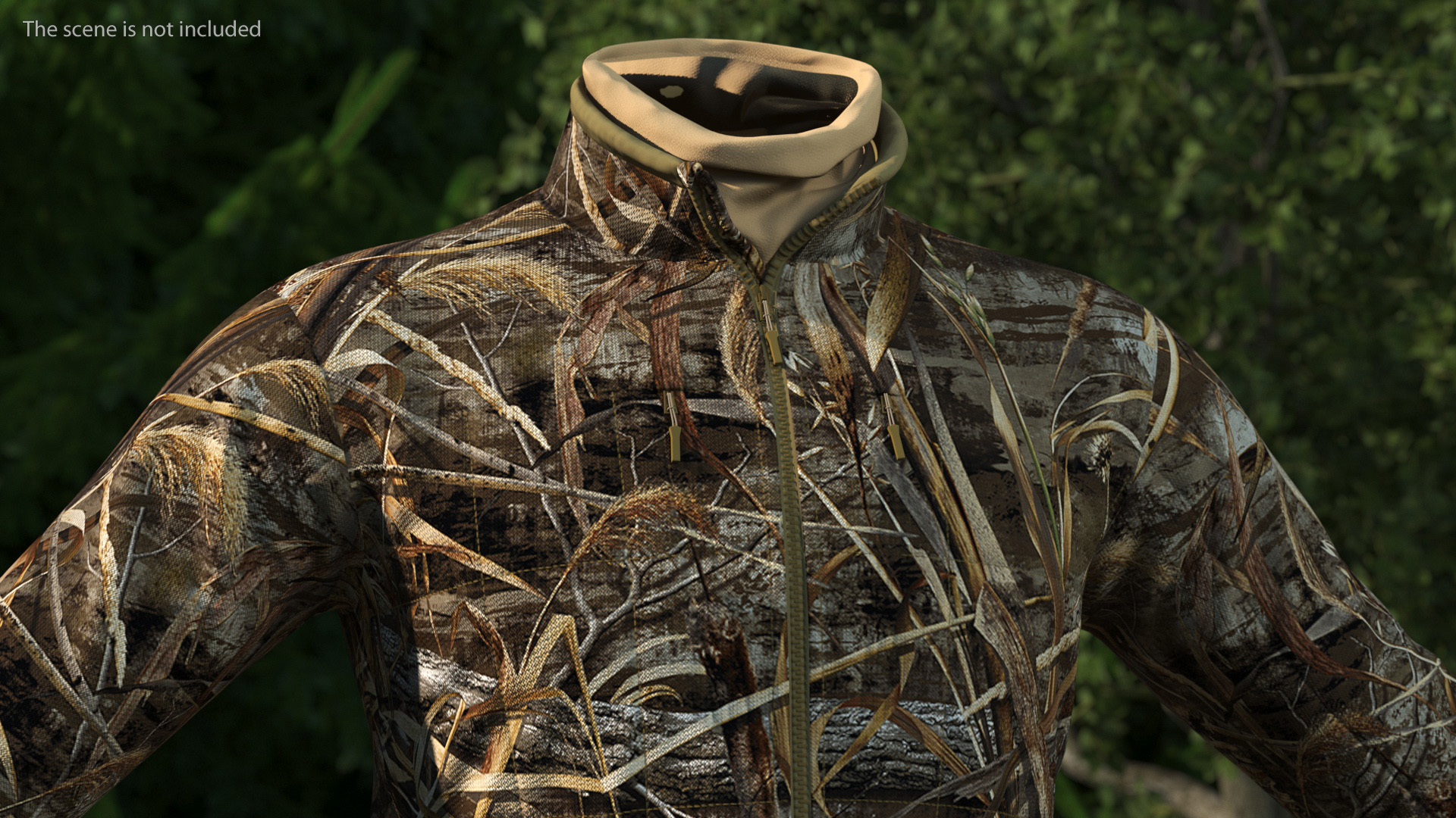 Suit for Duck Hunting Grass Camo 3D