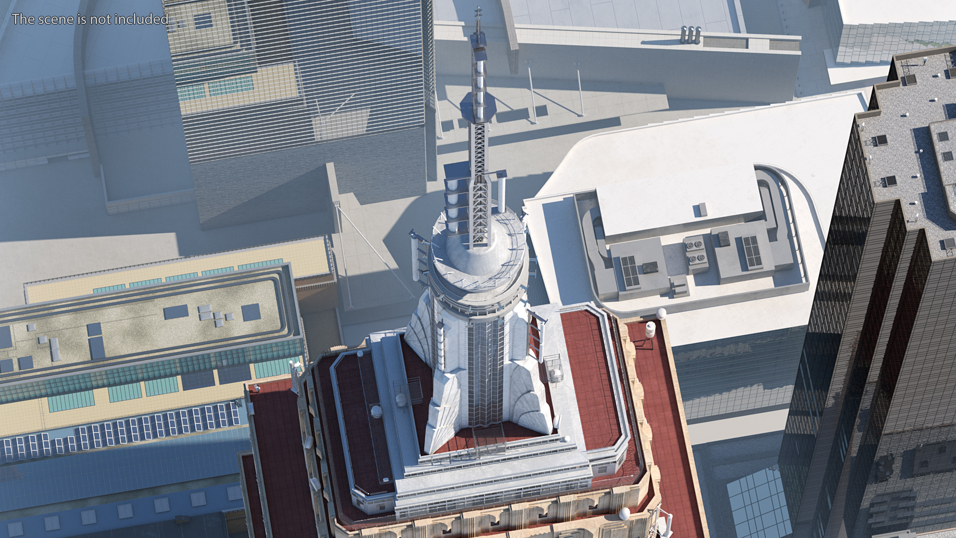 Empire State Building Spire 3D