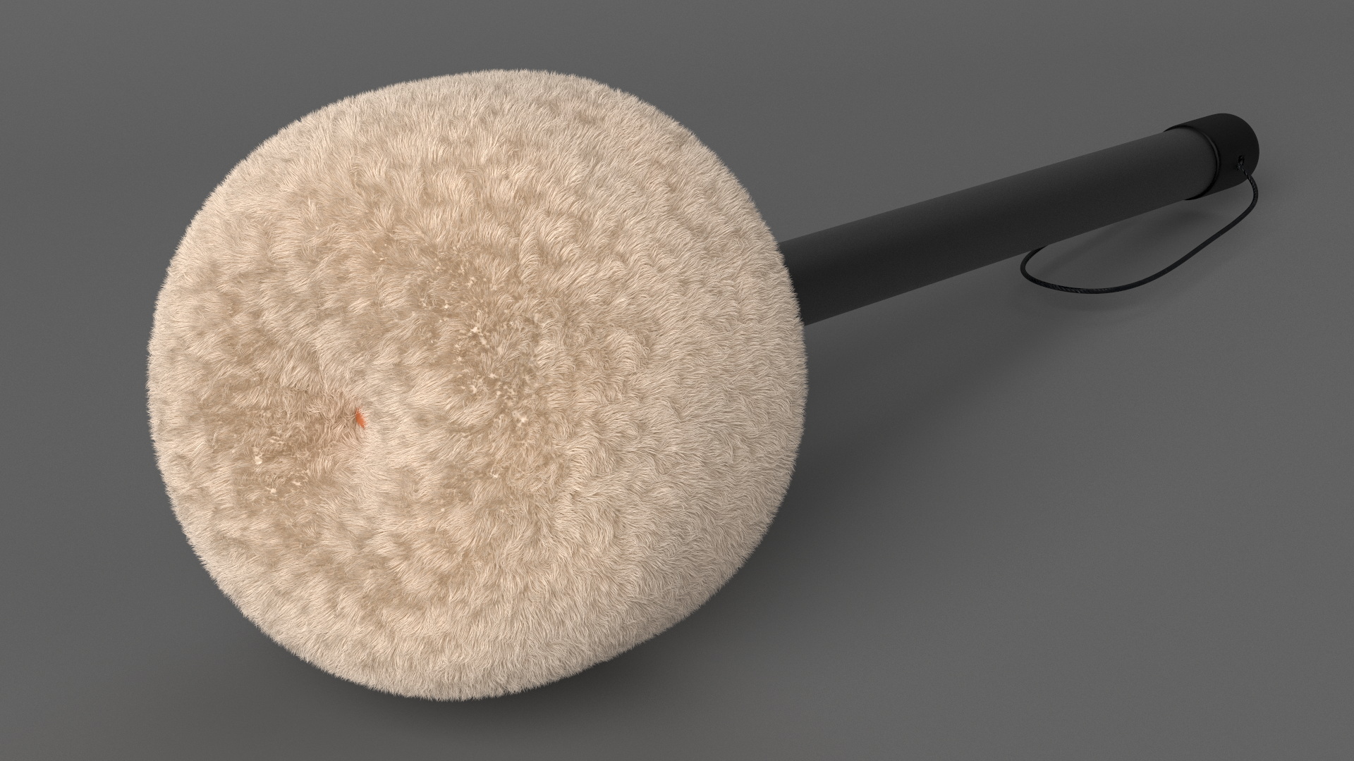 3D model Gong Beater Fur