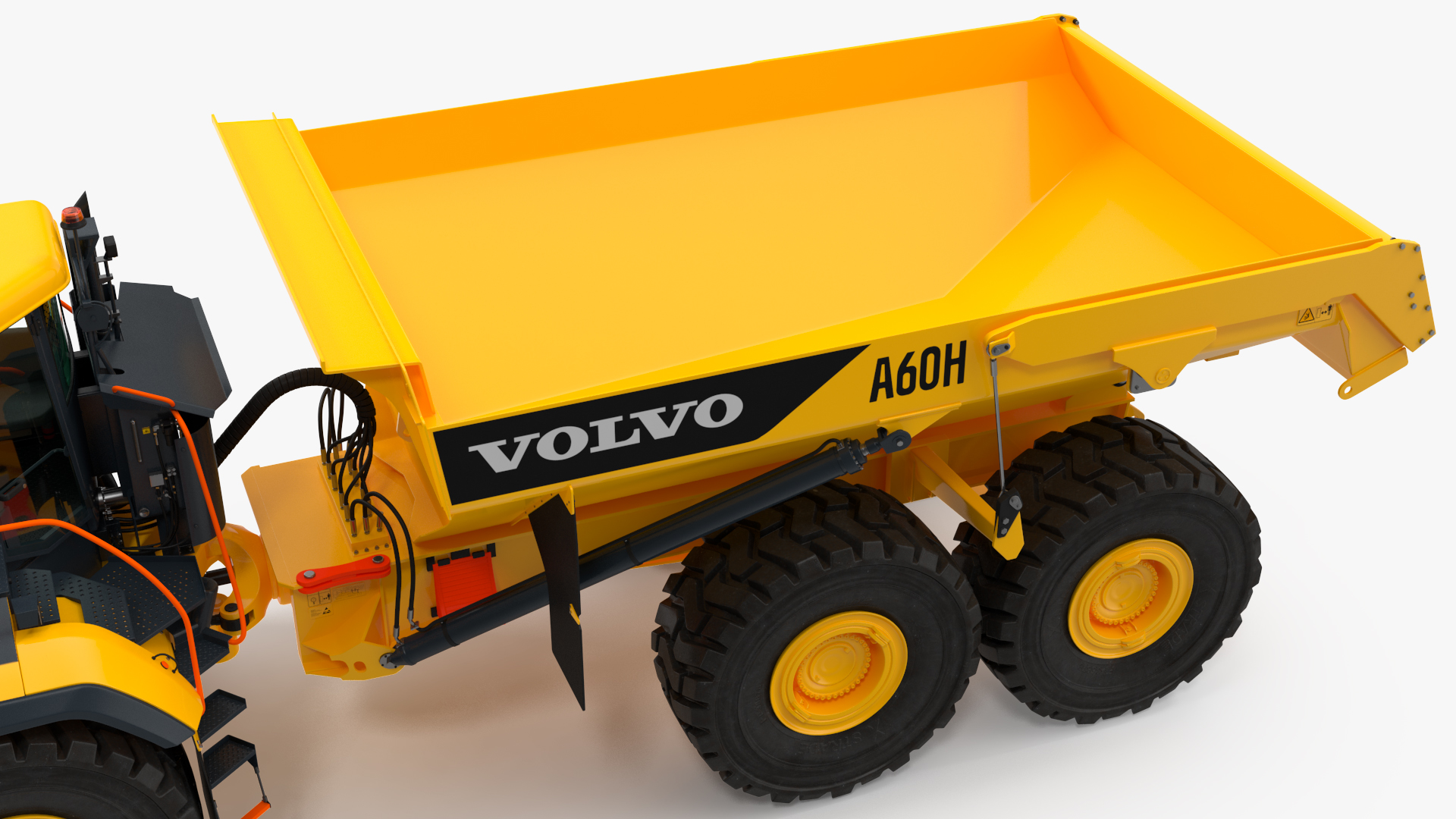 3D Volvo A60H Truck