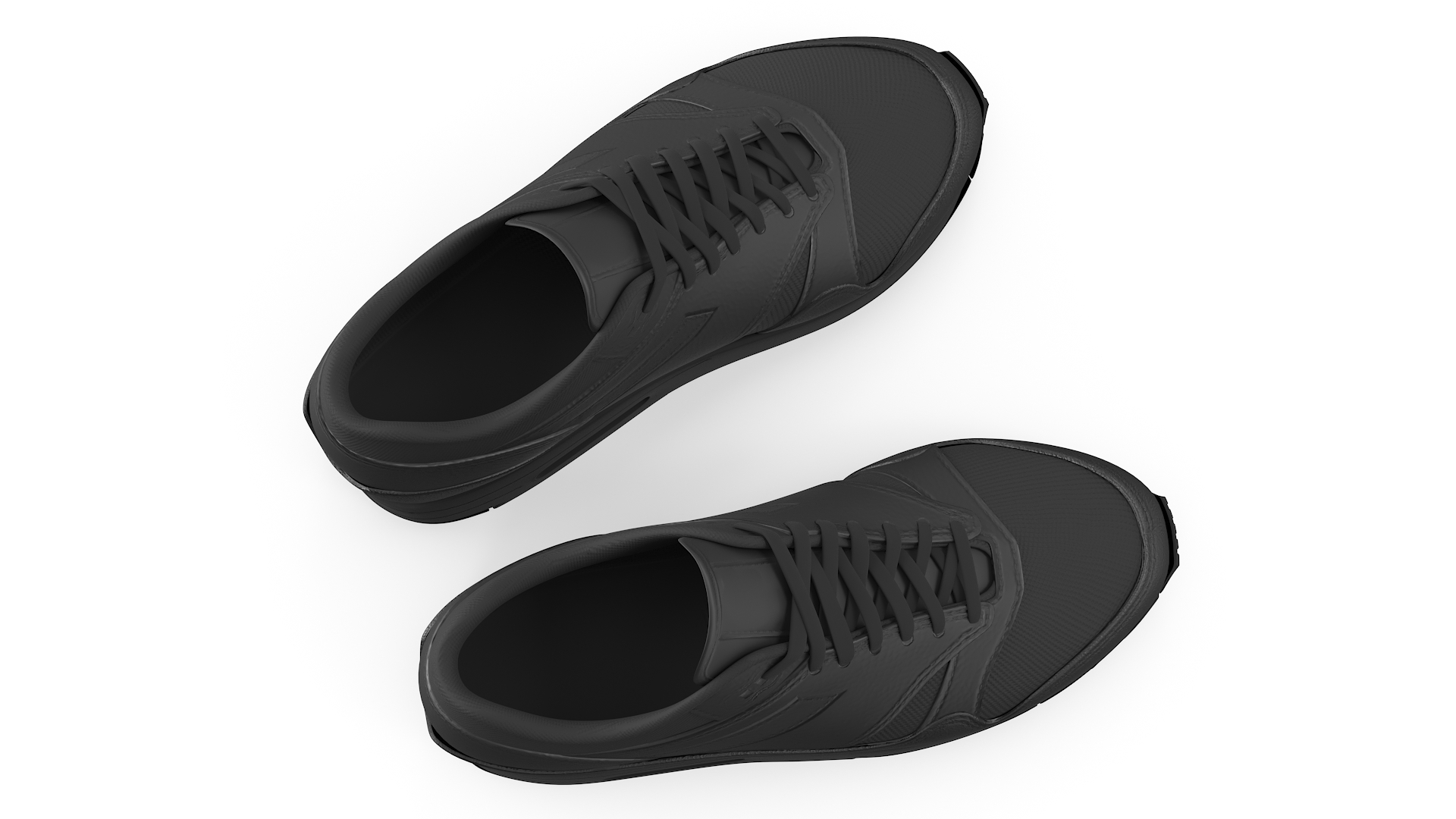 Black Sneakers 3D model