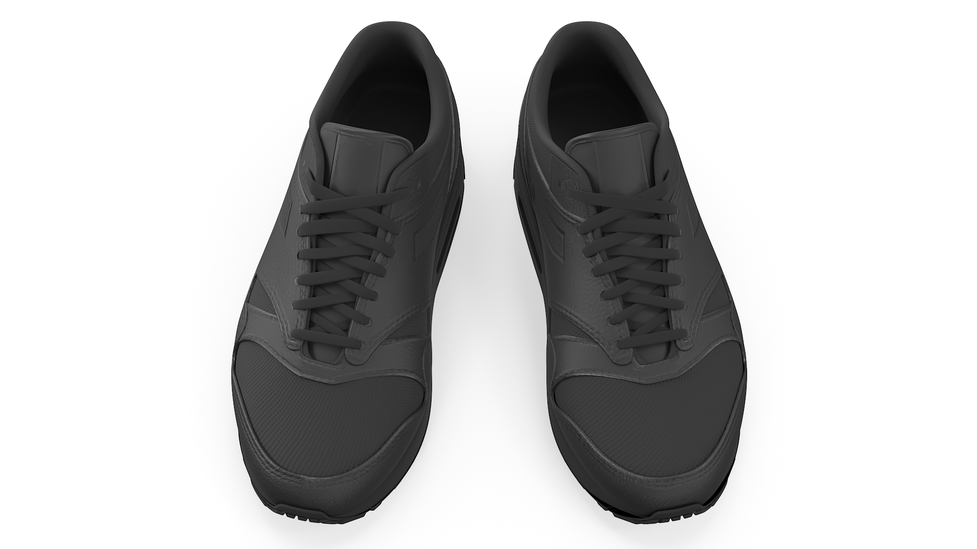 Black Sneakers 3D model