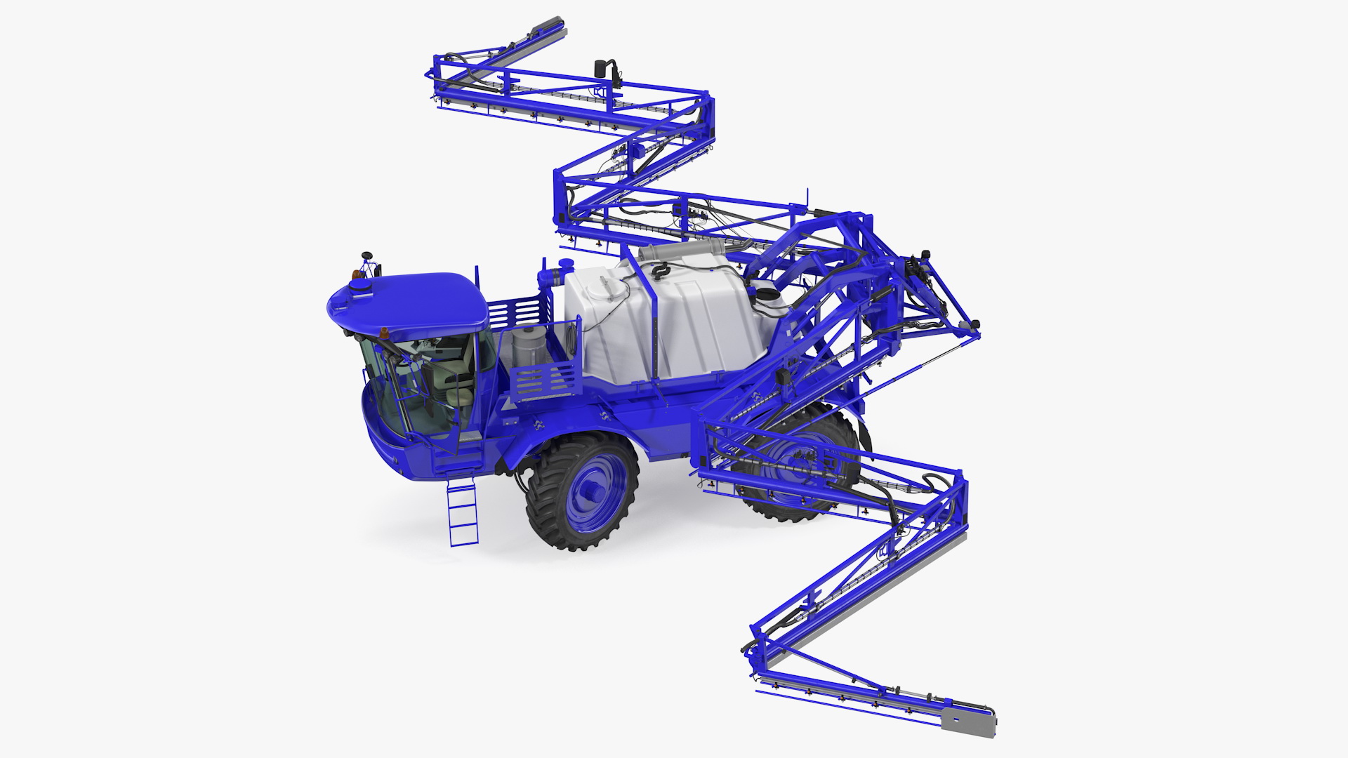 3D model Self Propelled Crop Sprayer Clean Rigged