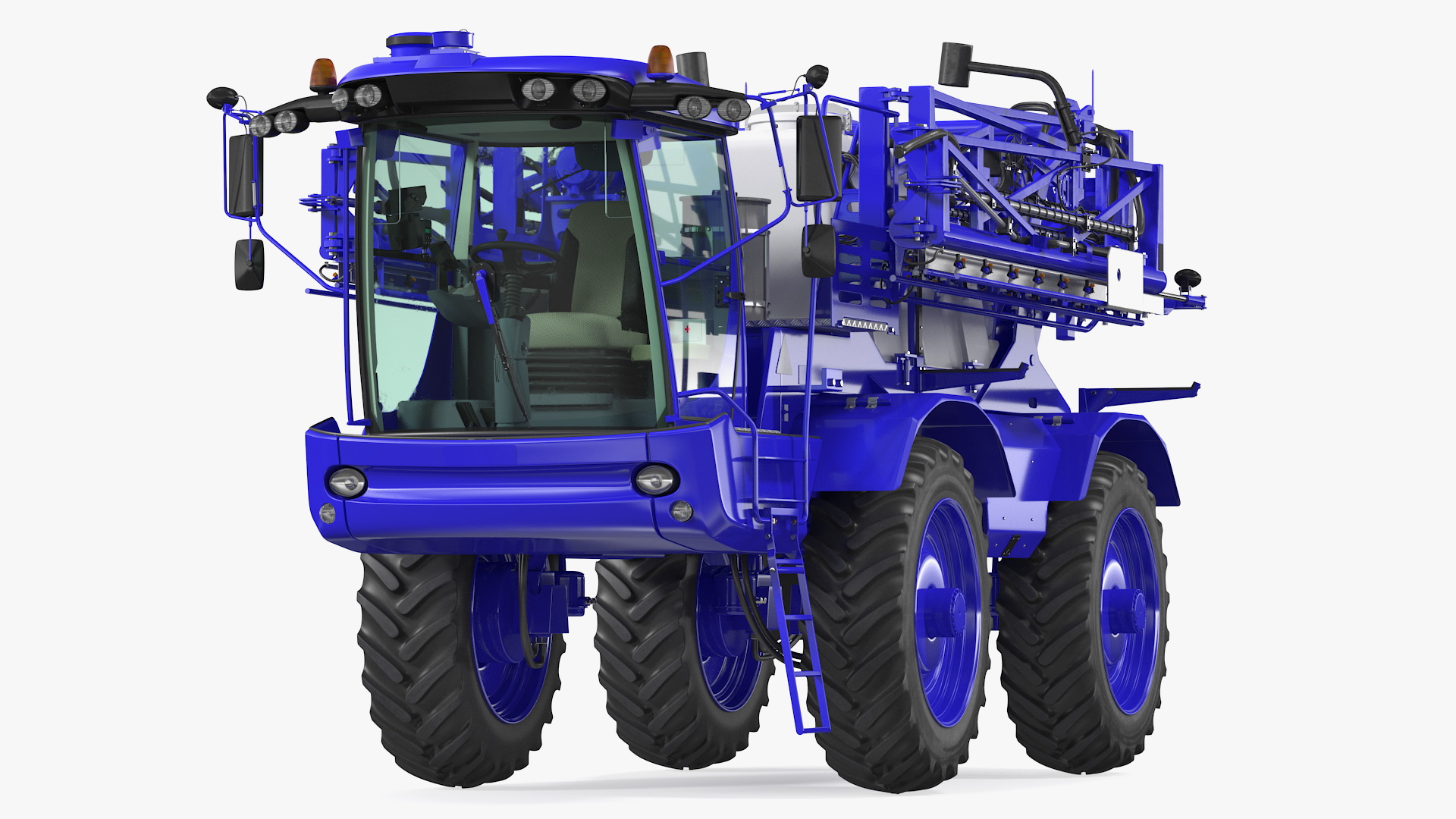 3D model Self Propelled Crop Sprayer Clean Rigged